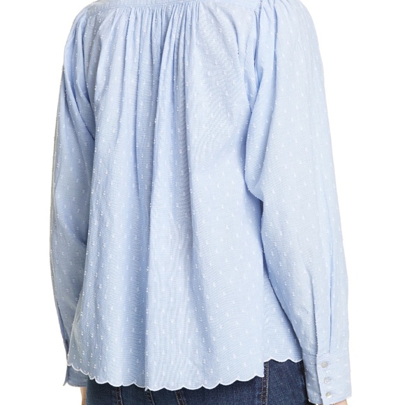 ⭐️⭐️HOST PICK⭐️⭐️ NWT Joie Abidan Clip Dot Blouse - Picture 5 of 13